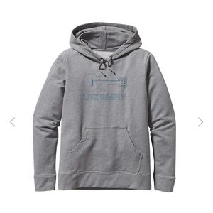 Patagonia live simply guitar hoodie